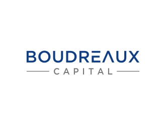 Boudreaux Capital logo design by dibyo