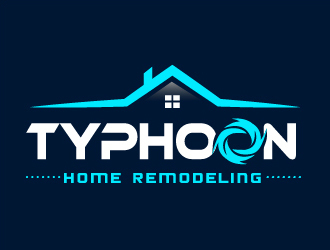 Typhoon Home Remodeling  logo design by il-in