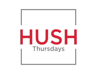 HUSH Thursdays logo design by MUNAROH