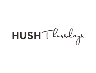 HUSH Thursdays logo design by Greenlight