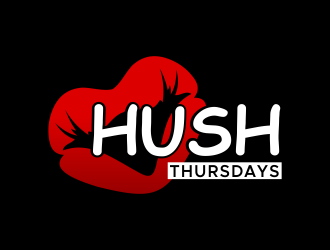 HUSH Thursdays logo design by done