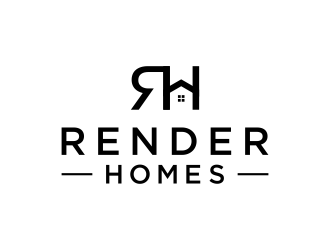 Render Homes logo design by funsdesigns