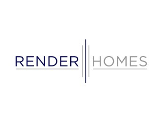 Render Homes logo design by sabyan