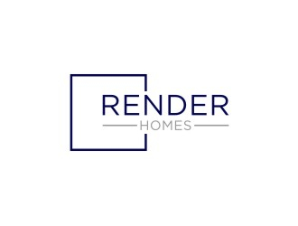 Render Homes logo design by sabyan