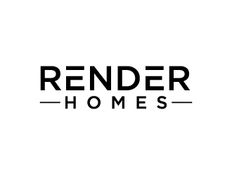 Render Homes logo design by labo