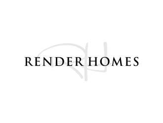 Render Homes logo design by santrie