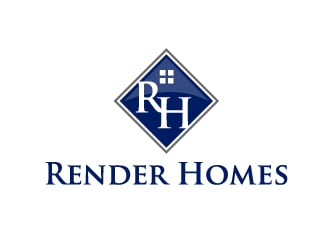 Render Homes logo design by Marianne