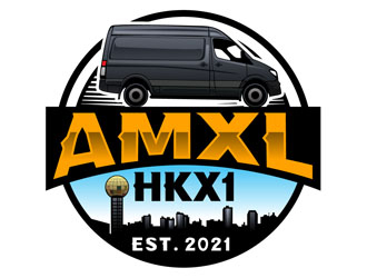 AMXL HKX1 logo design by DreamLogoDesign