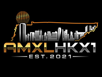 AMXL HKX1 logo design by DreamLogoDesign