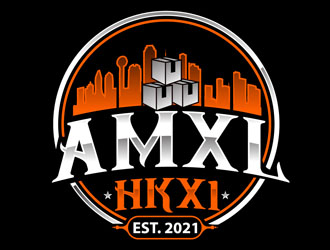 AMXL HKX1 logo design by DreamLogoDesign