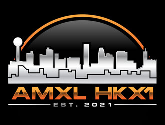 AMXL HKX1 logo design by DreamLogoDesign