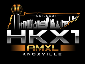 AMXL HKX1 logo design by DreamLogoDesign