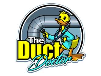The Duct Doctor logo design by DreamLogoDesign