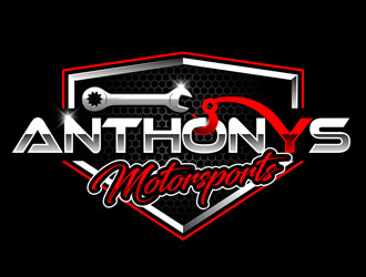 Anthonys Motorsports logo design by DreamLogoDesign