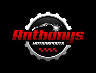 Anthonys Motorsports logo design by Pram