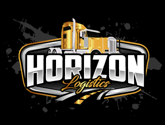 Horizon Logistics logo design by AamirKhan
