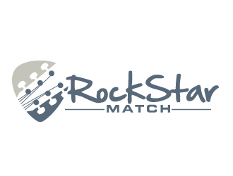 RockStar Match logo design by AamirKhan