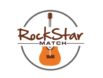 RockStar Match logo design by AamirKhan
