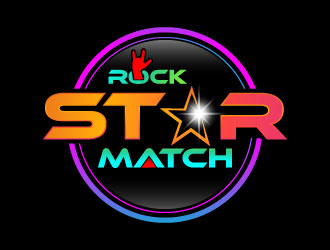 RockStar Match logo design by Suvendu