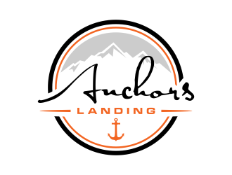 Anchors Landing logo design by GassPoll