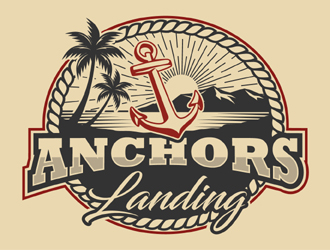 Anchors Landing logo design by MAXR