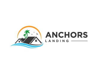 Anchors Landing logo design by wongndeso