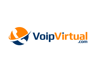 VoipVirtual.com logo design by lexipej