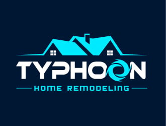 Typhoon Home Remodeling  Logo Design