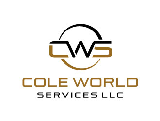 Cole World Services LLC logo design by Conception