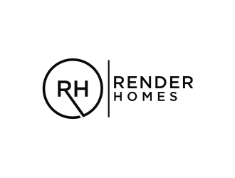 Render Homes logo design by KQ5