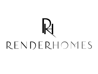Render Homes logo design by 3Dlogos