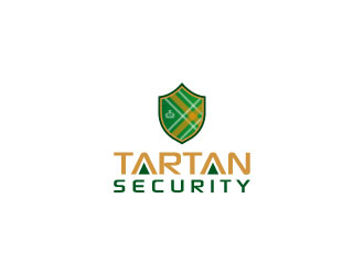 Tartan Security logo design by aryamaity