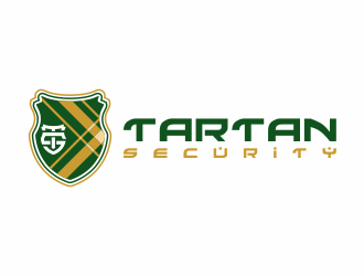 Tartan Security logo design by santrie