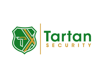 Tartan Security logo design by BrainStorming