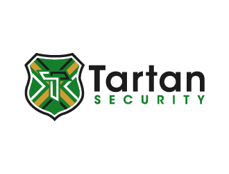Tartan Security logo design by BrainStorming