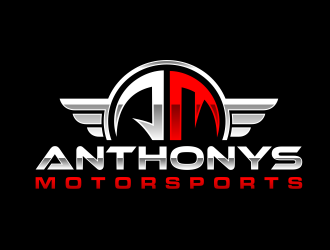 Anthonys Motorsports logo design by Gopil