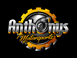 Anthonys Motorsports logo design by Pram
