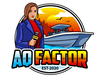 AQ Factor logo design by DreamLogoDesign