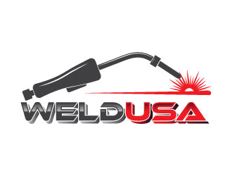 WeldUSA logo design by aryamaity