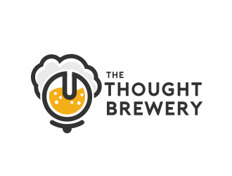 The Thought Brewery  logo design by serprimero