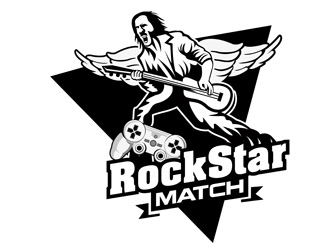 RockStar Match logo design by DreamLogoDesign