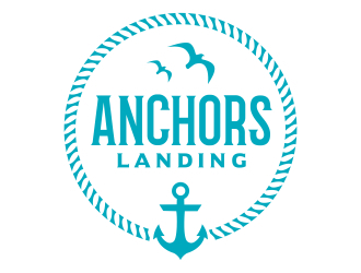 Anchors Landing logo design by cikiyunn
