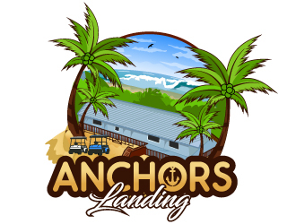 Anchors Landing logo design by Suvendu