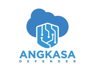 Angkasa Defender logo design by udinjamal
