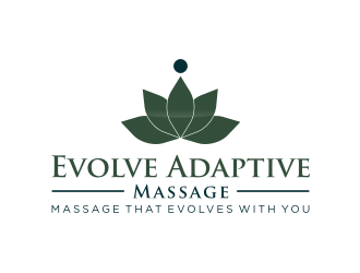 Evolve Adaptive Massage logo design by mbamboex
