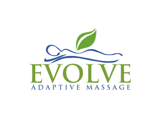 Evolve Adaptive Massage logo design by AamirKhan