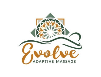 Evolve Adaptive Massage logo design by ruki