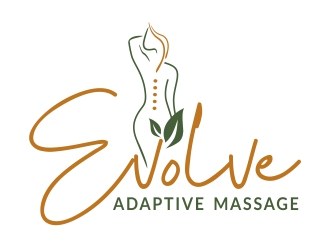 Evolve Adaptive Massage logo design by ruki