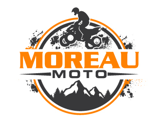 Moreau Moto logo design by AamirKhan