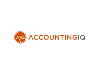 AccountingIQ logo design by johana